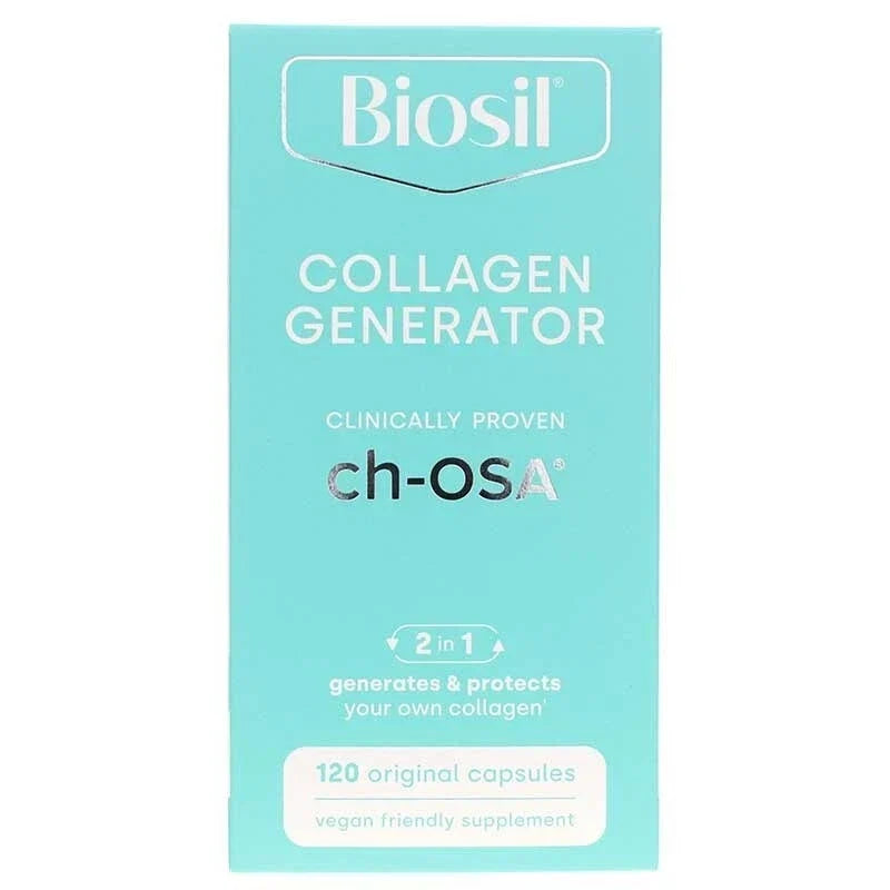 Biosil Collagen Generator with ch-OSA help generate collagen 120 Capsules (PACK OF THREE)