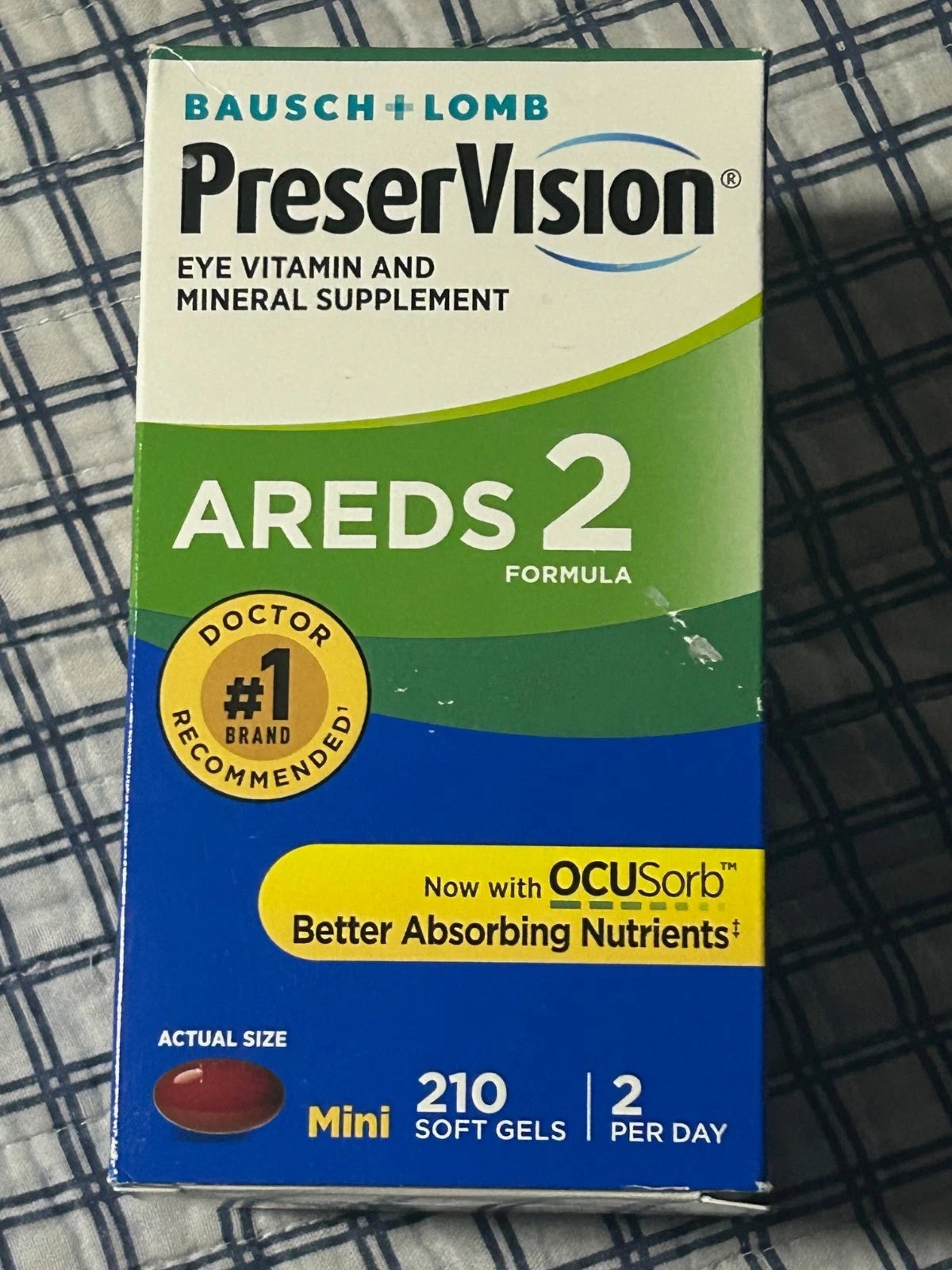 PreserVision AREDS 2 Formula Softgels – 210 Count