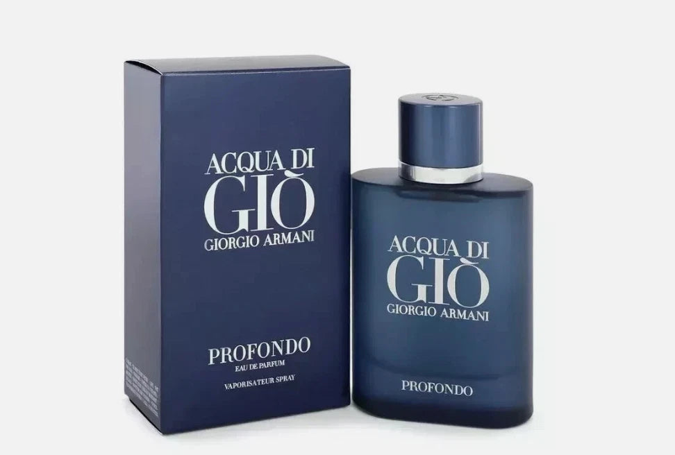 Acqua Di Gio Profondo by Giorgio Armani for Men - 3.4 / oz Parfum Spray New In Box