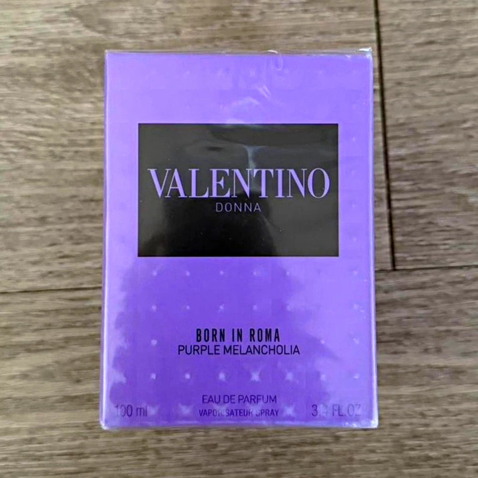 Valentino DONNA Born in Roma PURPLE Melancholia EDP 3.4 oz - 100 ml - NEW NO TARIFF