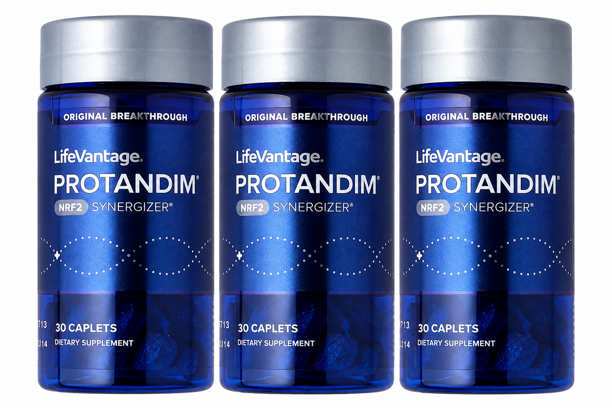 Lifevantage protandim Nrf2 Synergizer 30 Caplets(PACK OF THREE)