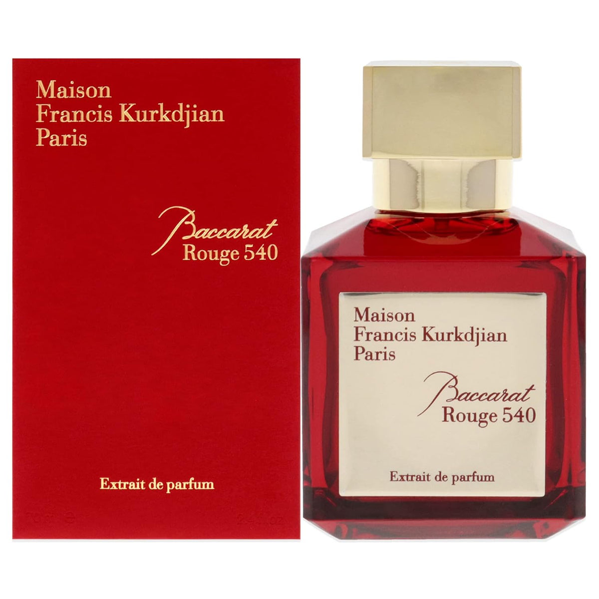 Maison Francis Kurkdjian Baccarat Rouge 540 Pure Perfume, 2.4 fl oz / 70 mL