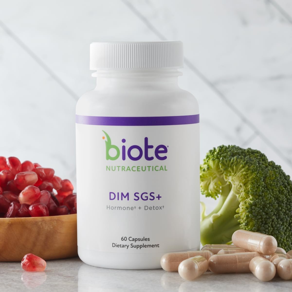 bioTE Nutraceuticals - DIM SGS + - Hormone + Detox (60 Capsules) (PACK OF THREE)