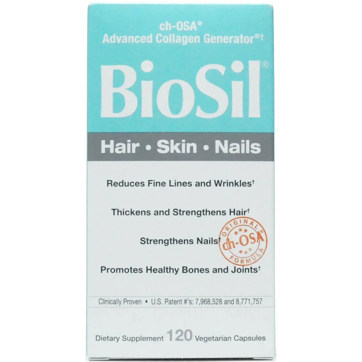 Biosil Collagen Generator with ch-OSA help generate collagen 120 Capsules (PACK OF THREE)