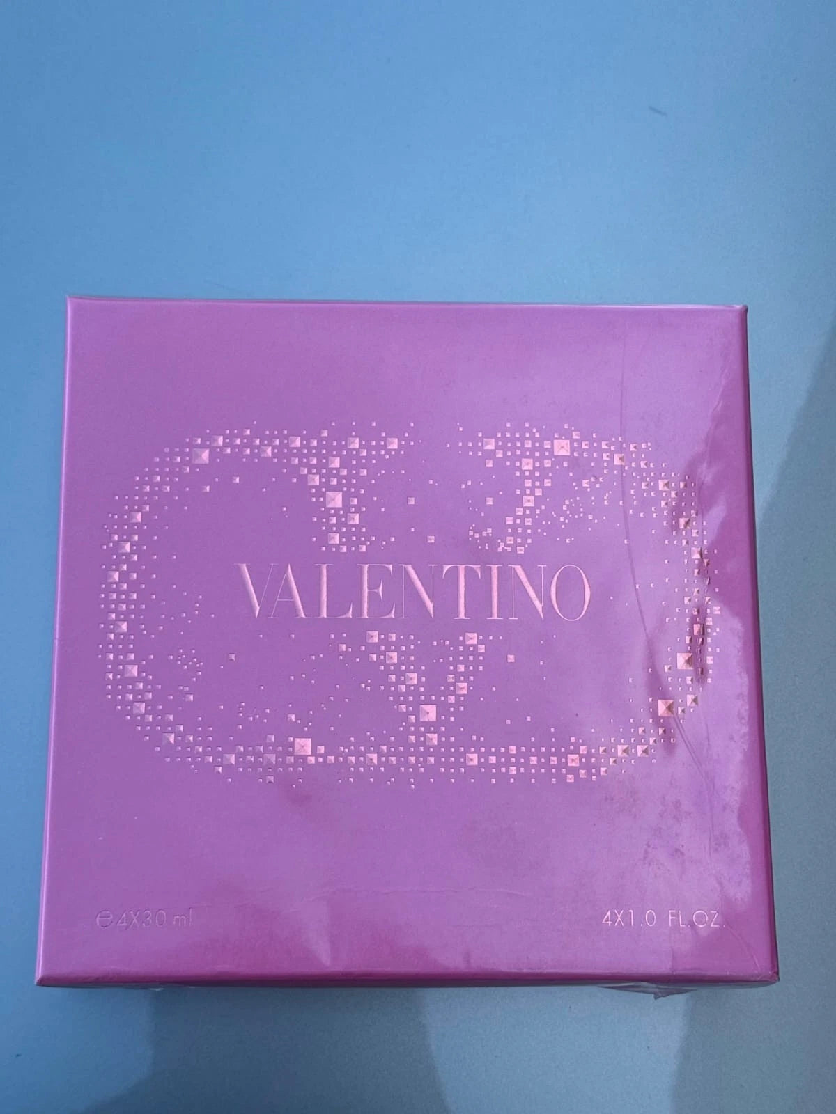New Valentino Born In Roma Perfume Gift Set 4-Piece Mini Travel Spray Box