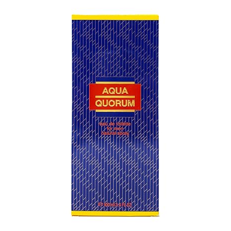 Antonio Puig Aqua Quorum for Men Eau de Toilette Spray 3.4 oz / 100ml