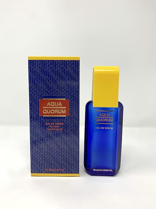 Antonio Puig Aqua Quorum for Men Eau de Toilette Spray 3.4 oz / 100ml