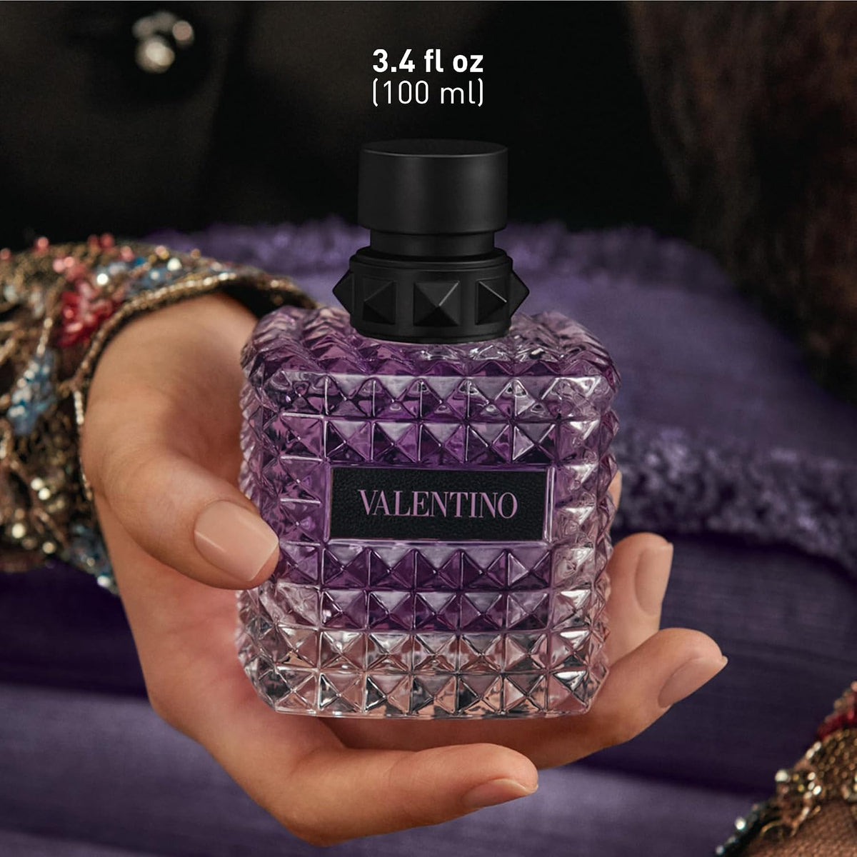 Valentino Born In Roma Donna Purple for Women – 3.4 oz (100ml) Eau de Parfum Spray