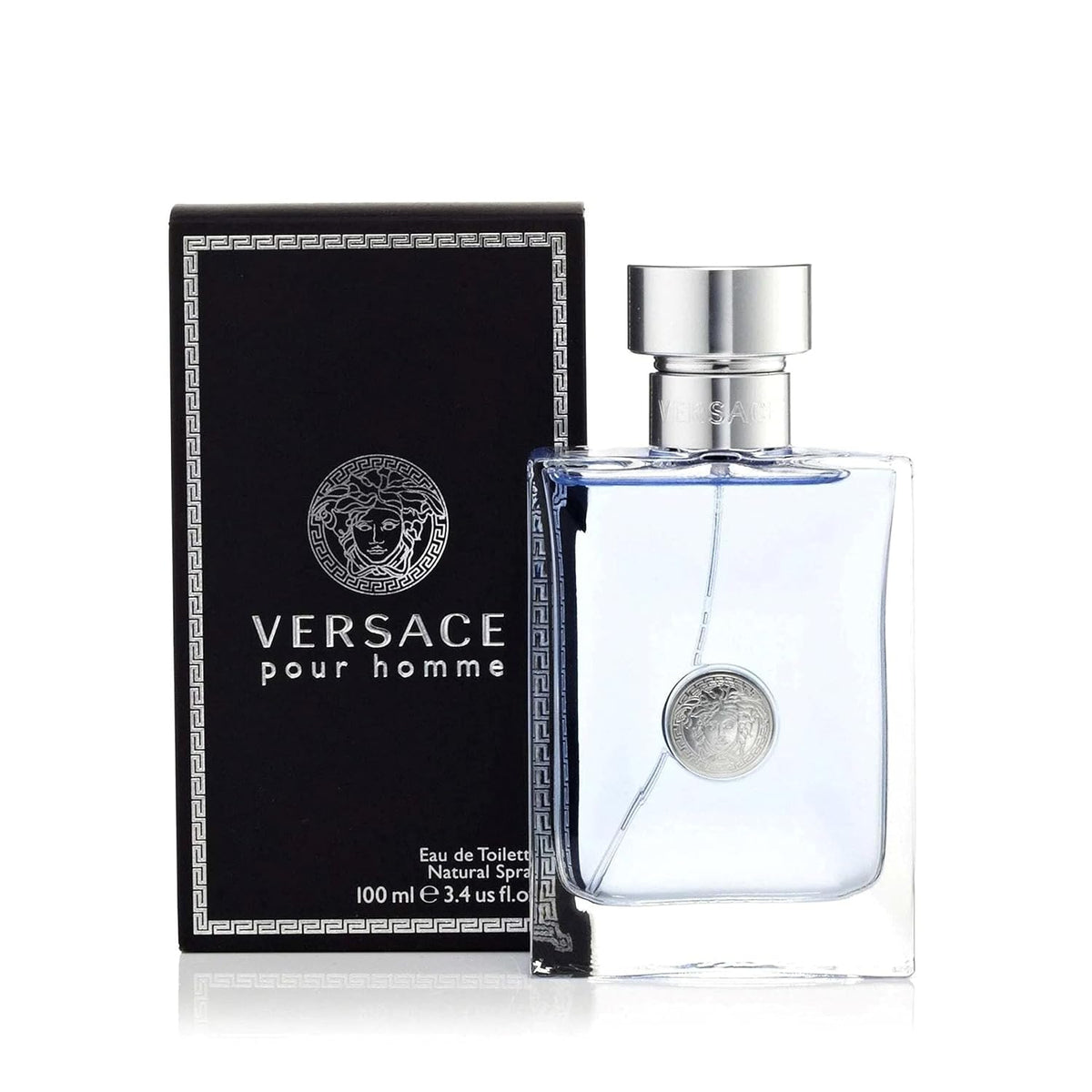 Versace Pour Homme by Versace for Men – 3.4 oz (100ml) Eau de Toilette Spray