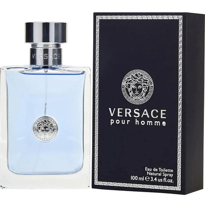 Versace Pour Homme by Versace for Men – 3.4 oz (100ml) Eau de Toilette Spray