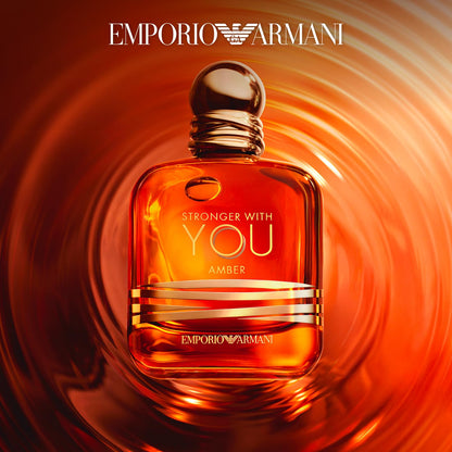 Stronger With You Amber by Armani Beauty for Men – 3.4 oz (100ml)