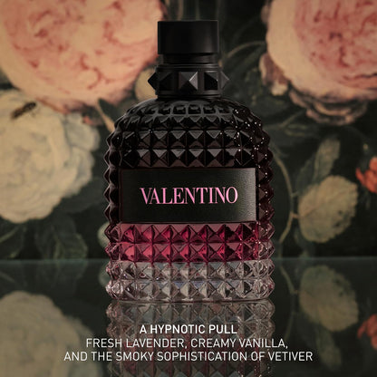 Valentino Uomo Born In Roma Intense for Men - 3.4 oz / 100 ml Eau De Parfum Intense Spray