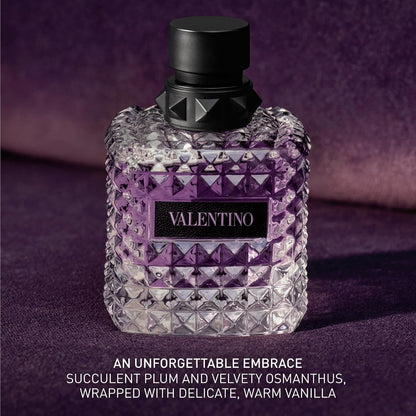 Valentino Born In Roma Donna Purple for Women – 3.4 oz (100ml) Eau de Parfum Spray