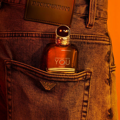 Stronger With You Amber by Armani Beauty for Men – 3.4 oz (100ml)
