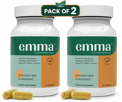 Emma Relief Supplement Konsciens Keto for Gut Bloating 60 Capsules· ( pack of 2 )