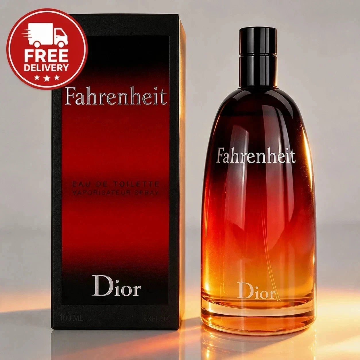 Christian Dior Fahrenheit Eau De Toilette for Men 3.4 oz (100ml)