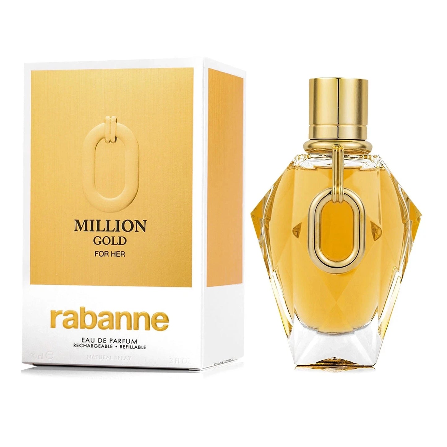 Paco Rabanne Ladies Million Gold For Her EDP Spray 3.0 oz (90ml)