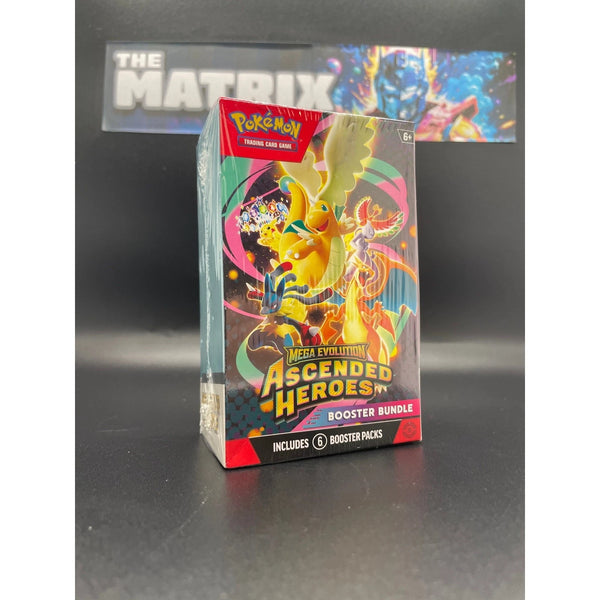 Pokémon TCG Mega Evolution: Ascended Heroes Booster Bundle (Factory Sealed)