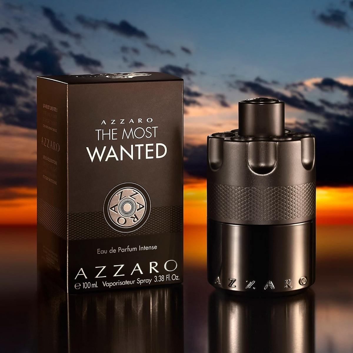 Azzaro The Most Wanted Eau de Parfum Intense for Men – 3.4 fl oz / 100 mL – New Factory Sealed