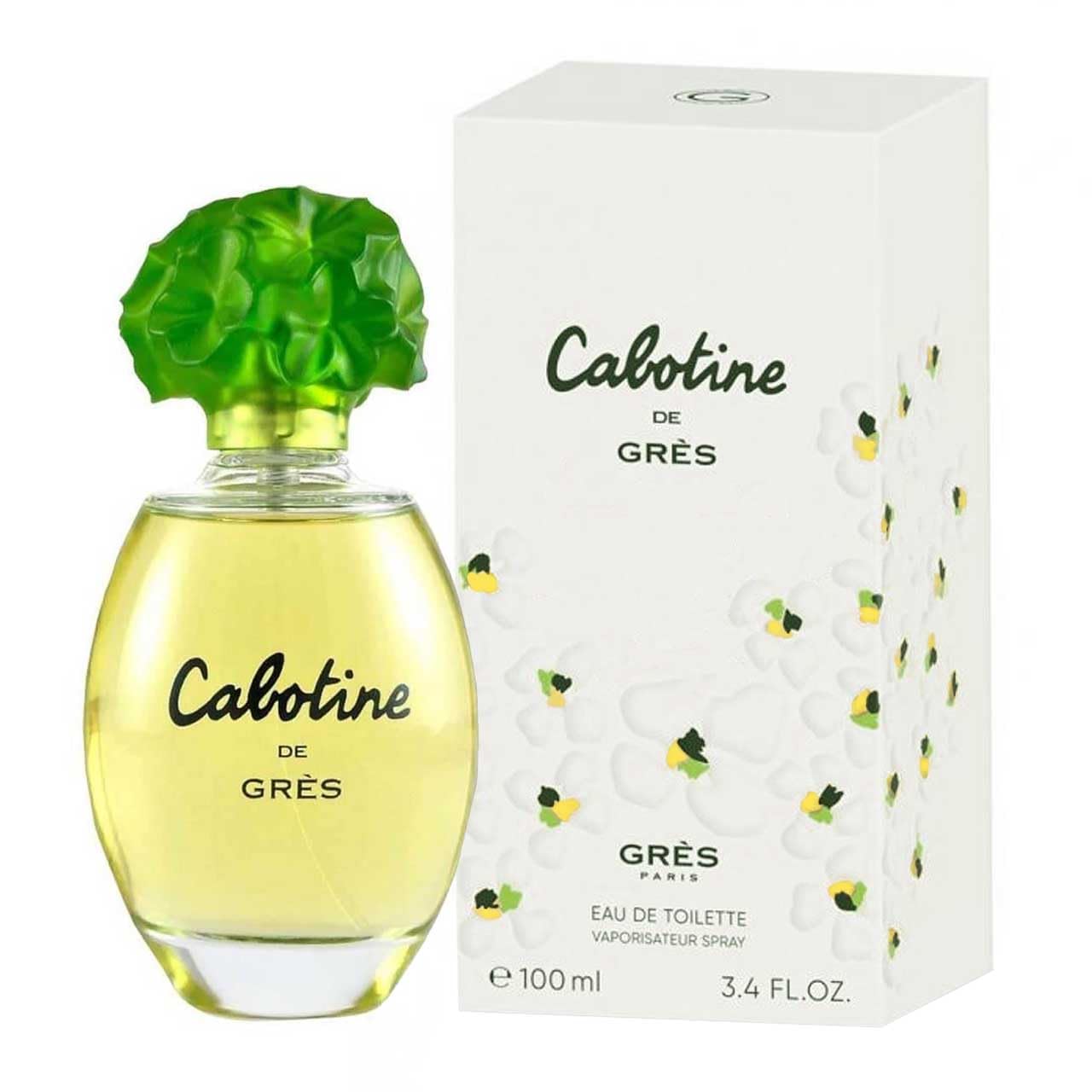 Parfums Gres Cabotine Eau de Toilette Spray for Women 3.4 oz