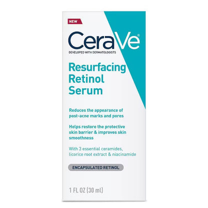 CeraVe Resurfacing Retinol Face Serum 1 fl oz