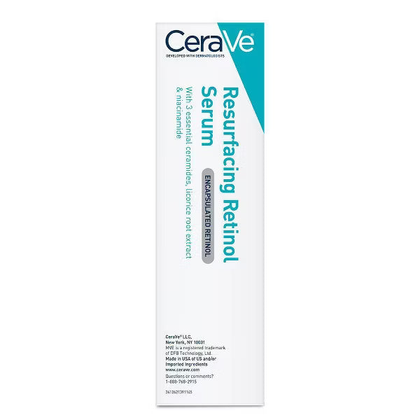 CeraVe Resurfacing Retinol Face Serum 1 fl oz