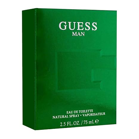 GUESS Man by GUESS Eau de Toilette Cologne Spray for Men, 2.5 Fl Oz / 75ml