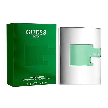 GUESS Man by GUESS Eau de Toilette Cologne Spray for Men, 2.5 Fl Oz / 75ml