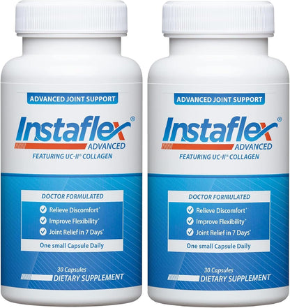Instaflex Advanced Joint Supplements for Women and Men - 30 Count , ( pack of 2 )
