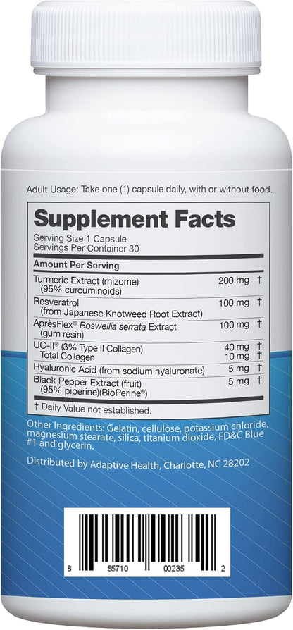 Instaflex Advanced Joint Supplements for Women and Men - 30 Count , ( pack of 2 )