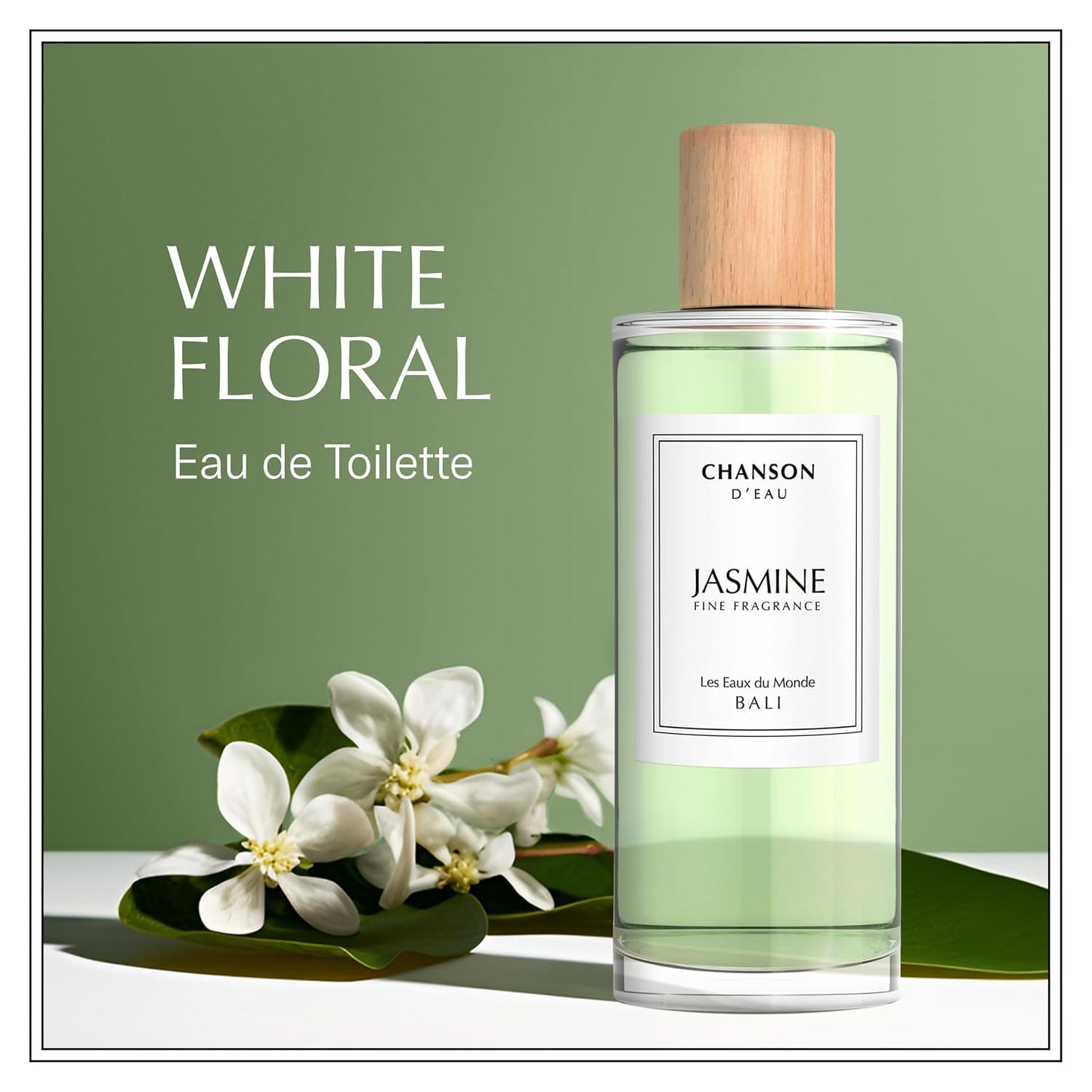 Women 3.4 fl oz – Long-Lasting Floral Fragrance with Jasmine, Tuberose &amp; Vanilla