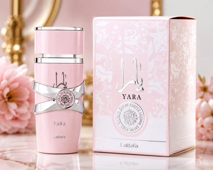 Lattafa Yara Eau de Parfum Spray for Women 3.4 oz (100ml)