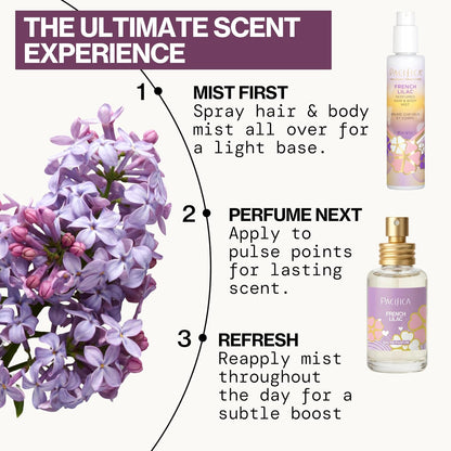 Pacifica French Lilac Spray Perfume for Women 1 oz