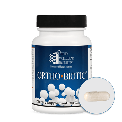 Ortho Biotic Probiotic Supplement 30 Capsules – Advanced Digestive & Gut Health Support