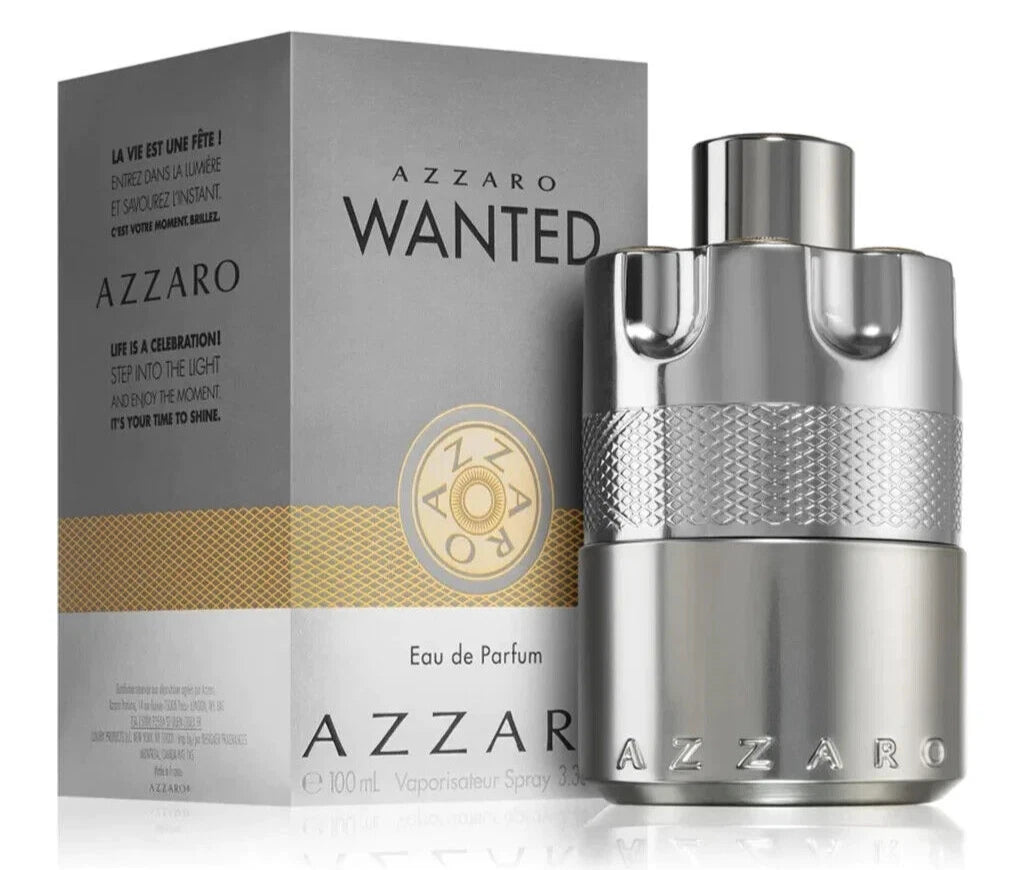 Azzaro Wanted Eau De Parfum Spray for Men - 100 ml / 3.3 fl oz Luxury Fragrance