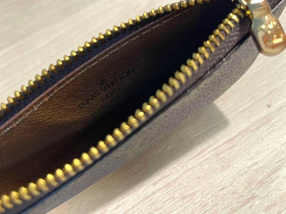 Louis Vuitton Monogram Key Pouch Pochette Cles Coin Purse W/Box & Bag | USA |