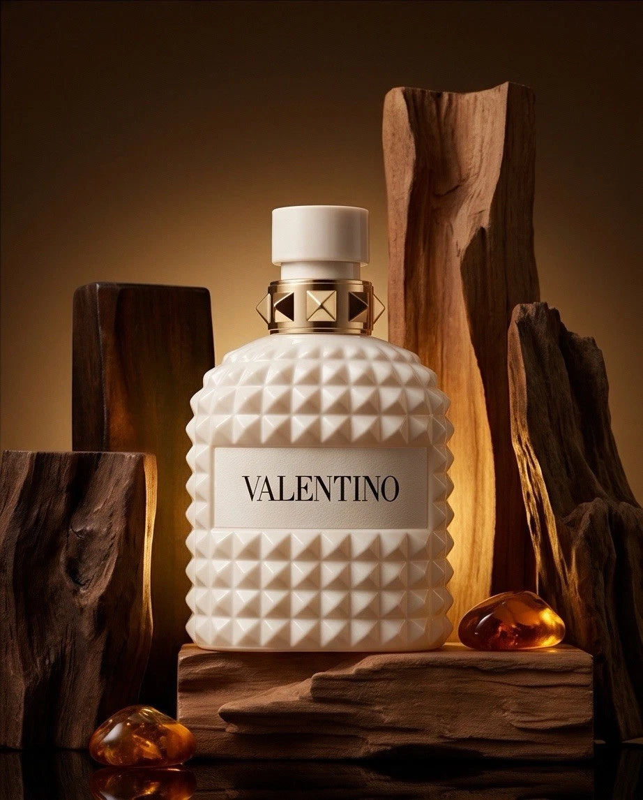 Valentino Uomo Born In Roma Ivory - 3.4 oz / 100 ml Eau De Toilette Spray for Men