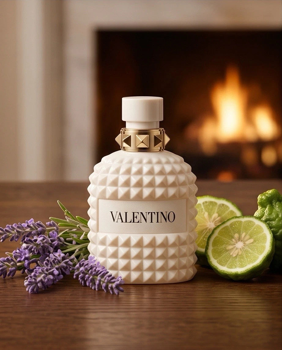 Valentino Uomo Born In Roma Ivory - 3.4 oz / 100 ml Eau De Toilette Spray for Men