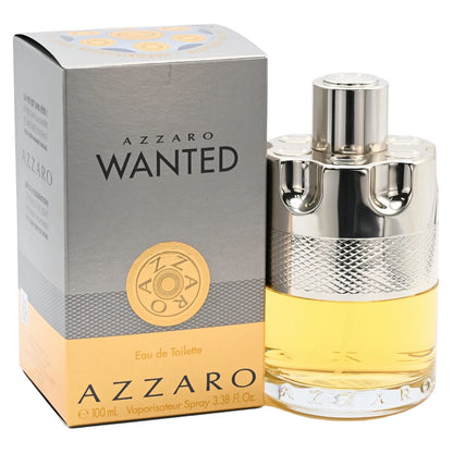 Azzaro Wanted by Azzaro for Men - 3.38 / 3.4 oz Eau De Toilette Spray New In Box