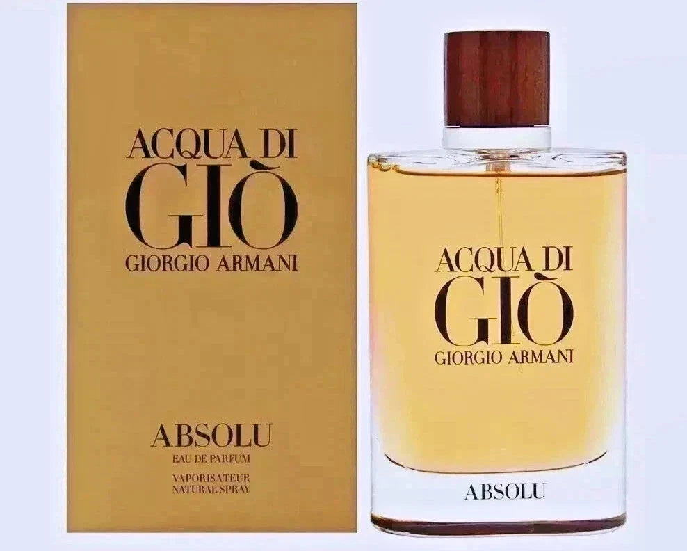 Acqua di Giò Absolu Profumo by Giorgio Armani for Men – 3.4 oz (100ml)