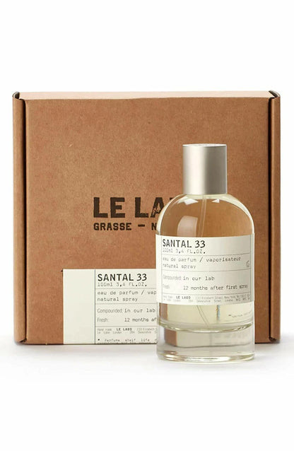 Le Labo Santal 33 3.4 Oz Unisex Eau de Parfum Spray - New Without Box