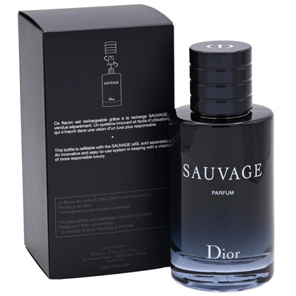 Sauvage Parfum by Christian Dior for Men 3.3 / 3.4 oz - New in Box