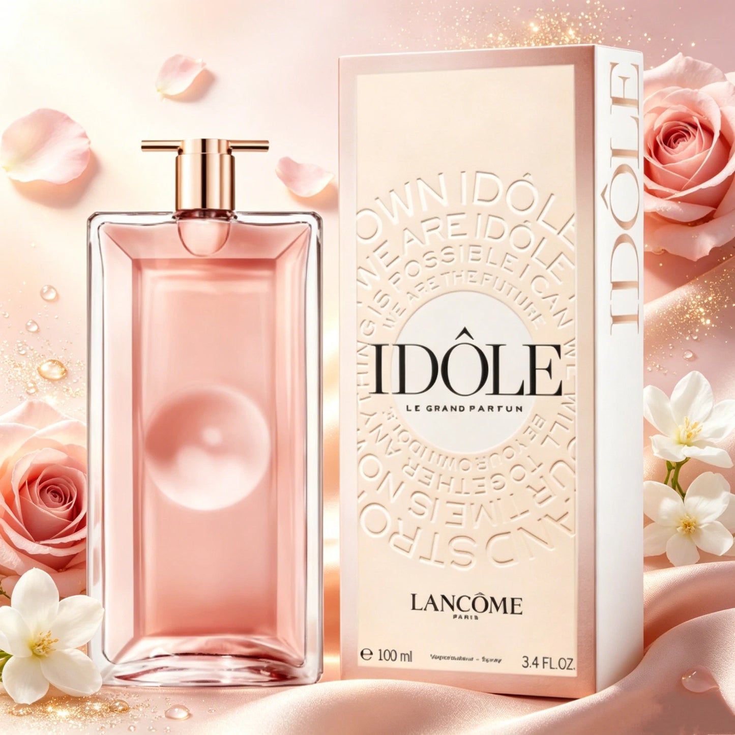 Lancôme Idôle Le Grand Eau de Parfum Spray for Women 3.4 oz (100ml)