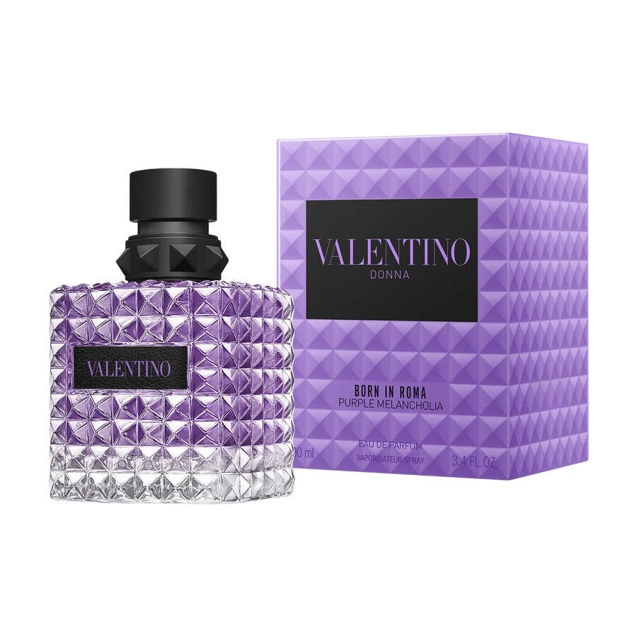 Valentino DONNA Born in Roma PURPLE Melancholia EDP 3.4 oz - 100 ml - NEW NO TARIFF