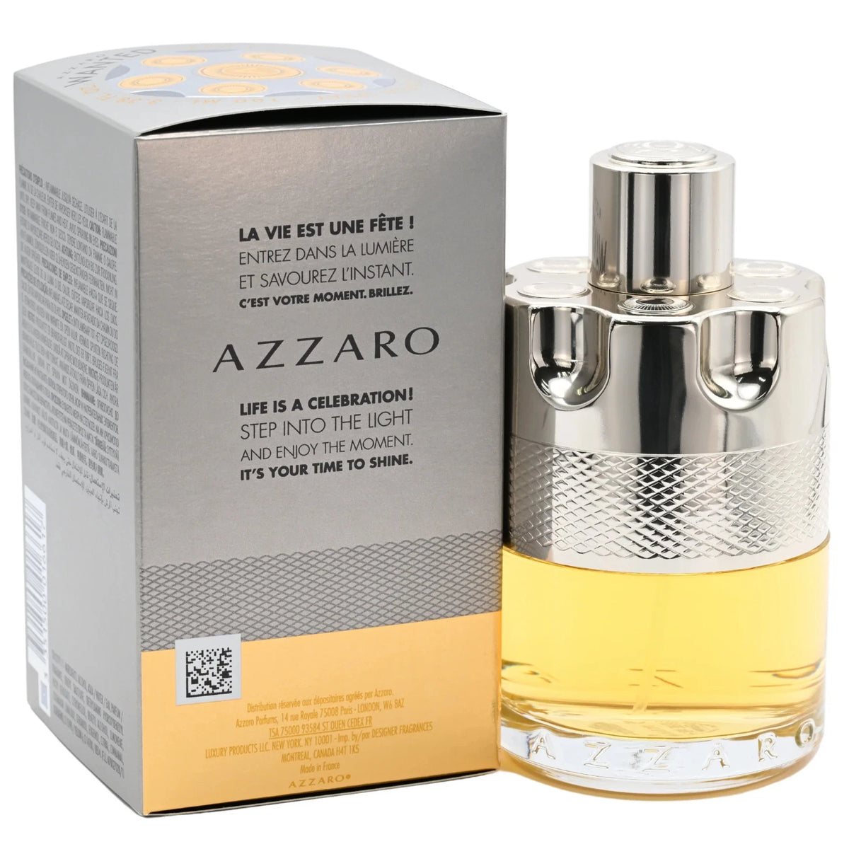 Azzaro Wanted by Azzaro for Men - 3.38 / 3.4 oz Eau De Toilette Spray New In Box