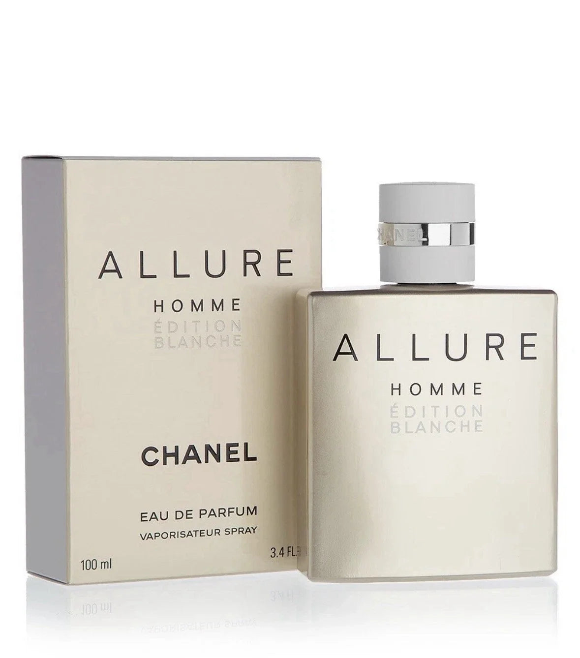 Allure Homme Edition Blanche for Men by Chanel – 1.7 oz Eau de Toilette Spray Concentrate