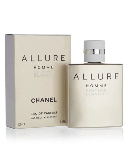 Allure Homme Edition Blanche for Men by Chanel – 1.7 oz Eau de Toilette Spray Concentrate