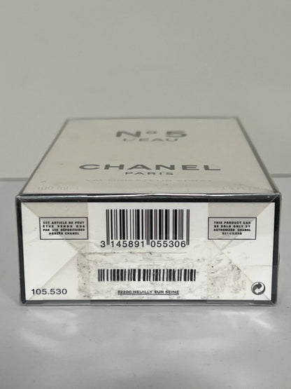 Chanel No 5 L'Eau 100ml / 3.4oz Eau de Toilette Spray SEALED
