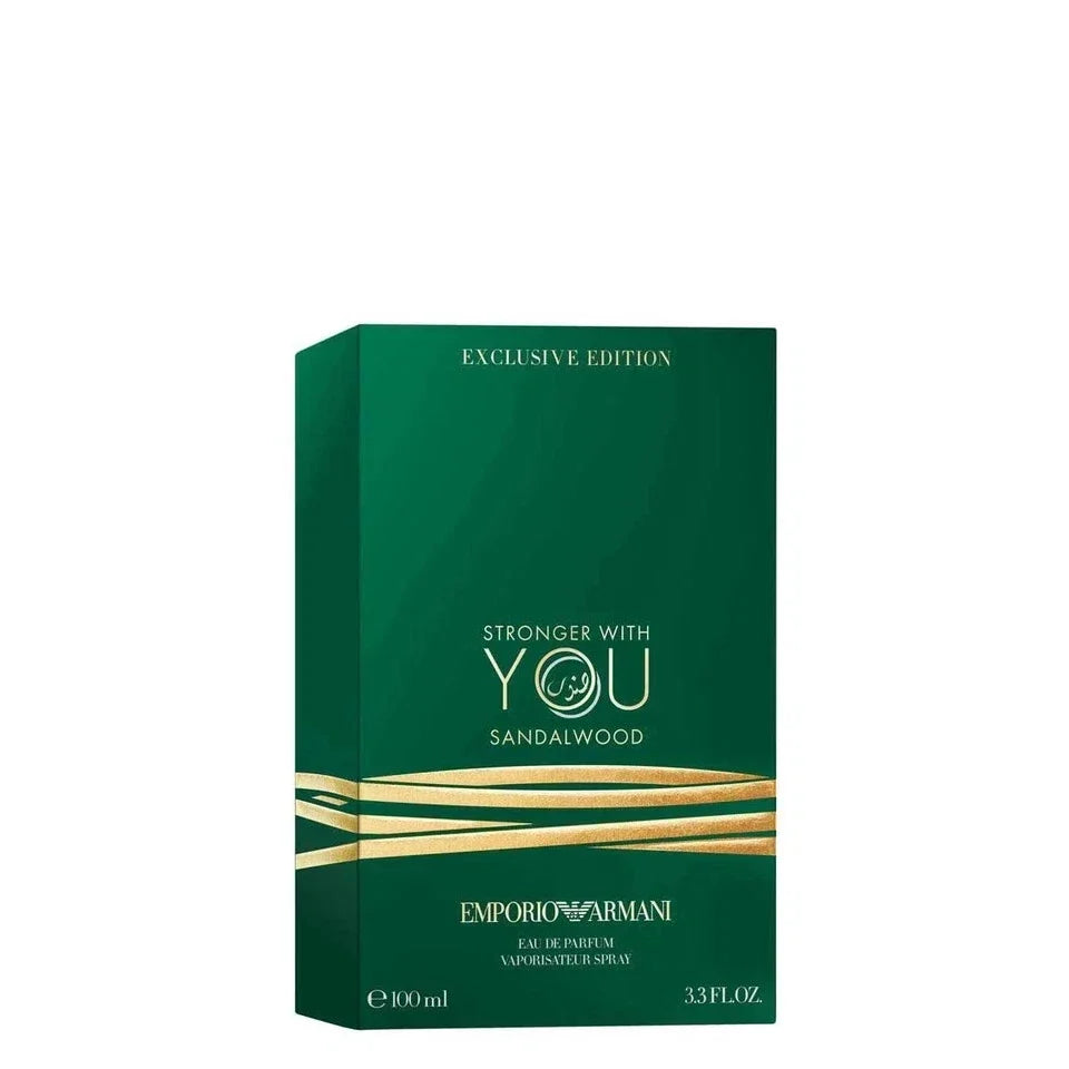 Stronger With You Sandalwood by Emporio Armani for Men – 3.4 oz (100ml)