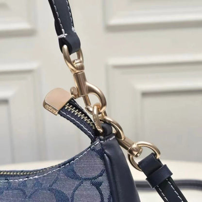 COACH Teri Shoulder Bag CH139 Signature Chambray Blue | NWT | Free Shipping